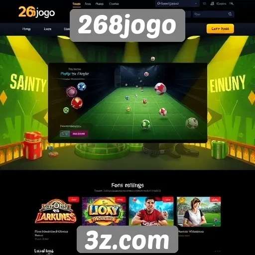 Avaliação do design e interface do site 268jogo